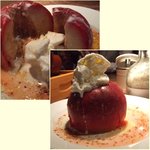 焼きりんご・アイスクリーム