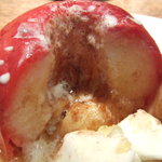 カフェ マメヒコ - 半分にカット