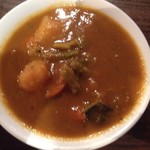 Indoya - 野菜カレー（甘口）　ジャガイモ、ニンジン、ブロッコリーなど