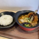 Spice&mill - 手ごね豚ハンバーグカレー1,280円