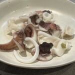 魚屋 Fish.K - ゲソも調理してくれました〜。　ありがとうです‼️