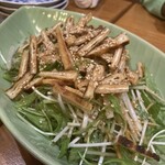 Totoya - 水菜と油揚げのサラダ