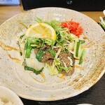 大阪産料理 空 - 牛ハラミのスタミナいため♡