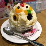 白熊菓琲 - ベビー白熊限定100食300円,天文館むじゃき本店(鹿児島市)氷白熊(白熊アイス)TMGP撮影