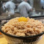 益子 - 締めの鶏そぼろ丼