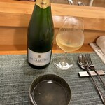 虹吉 - ペアリングはシャンパン☆