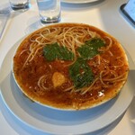Ivo Ho-Muzu Pasuta Torattoria - バジリコとトマトのスパゲティー