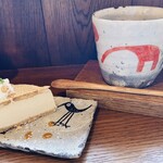 カフェ ケシパルーフ - 紅茶のチーズケーキ