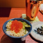 小料理 衣 - 桜鱒の釜飯