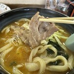 横綱うどん　べんてんや - チャーシューとは異なる感じです