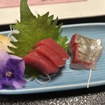 すき焼割烹 かとう - 刺身だねー