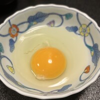 すき焼割烹 かとう - 玉子だねー