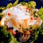 猿松 - ホタテと蛸のカルパッチョ