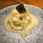 トムクリオーザ - 新スペシャリテ〜ジャガイモ　パスタ仕立て　コラトゥーラ　キャビア