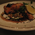 Ena chicken thigh confit with balsamic sauce