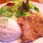 カフェ・オハナ - 生姜焼き