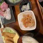 おさかなひぐち - サービスランチ