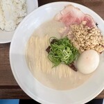 むかん 初台 -  鯛塩ラーメン 静岡県産・味玉TP