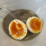 むかん 初台 - 煮干しラーメン（片口、平子、鯵、浅利）・味玉TP