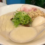 むかん 初台 -  鯛塩ラーメン 静岡県産・味玉TP