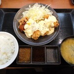 Karayama - チキン南蛮定食（869円→704円）