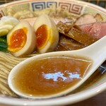 ほっこり中華そば もつけ - 特製中華そば・味玉