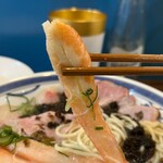 むかん 初台 - カニラーメン・味玉・ライス