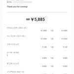 Louis Hamburger Restaurant - これは電子ﾚｼｰﾄ