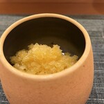 虹吉 - 紅プリンセス（紅まどんな✕甘平、愛媛県伯方島産）のグラニテ