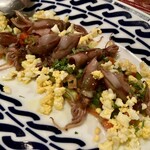 サル イ アモール - ホタルイカと野菜のカルパッチョ