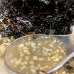 むかん 初台 - 岩海苔背脂煮干しラーメン