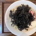 むかん 初台 - 岩海苔背脂煮干しラーメン