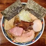 奈つやの中華そば - もちもち雲呑味玉中華そば