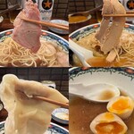 奈つやの中華そば - もちもち雲呑味玉中華そば