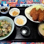 かき小屋 小江戸 - 定食