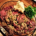 かしわビストロバンバン - ハラミステーキ200g　1,880円