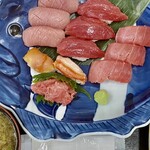 みなと市場 小松鮪専門店 - 最強の握り寿司です☆