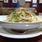 アーモンド - ボンゴレビアンコ（大盛）1,050円（ドリンク付き）