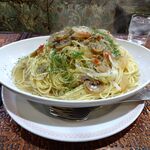 アーモンド - ボンゴレビアンコ（大盛）1,050円（ドリンク付き）