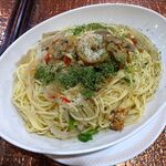 アーモンド - ボンゴレビアンコ（大盛）1,050円（ドリンク付き）