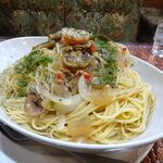 アーモンド - ボンゴレビアンコ（大盛）1,050円（ドリンク付き）