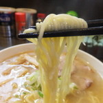 ラーメン ふくや - 塩　５００円の麺　【　２０１４年２月　】