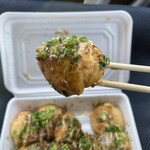たこ焼き やっこちゃん - 箸でないと持ち上げ出来ない