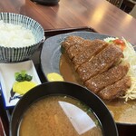 矢田かつ - 味噌とんかつ定食「上」