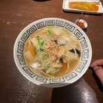 笑安記 - 「干貝柱塩ラーメン」935円（2023.4/17）