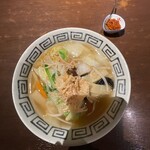 笑安記 - 干貝柱塩ラーメン