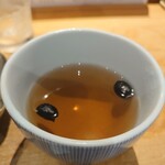 天ぷらめし 金子半之助  - 豆茶が良い仕事しているんです　風味が良くてほっこり