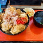 Toshima - とり天丼中（¥830）