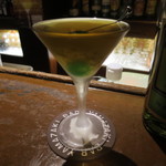 バーやまざき - サッポロ(コースターの横顔はマスター自身)