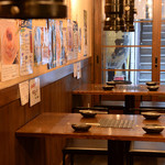 炭火焼ホルモン ぐう - 落ち着いた店内★
様々なシーンに最適です